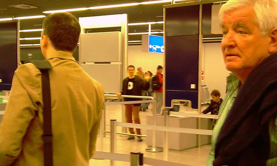 Mein Lieblingstauchbuddy am Frankfurter Flughafen