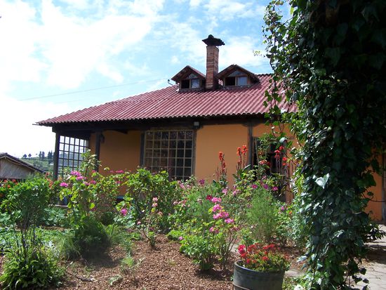 Hostal in Isinilvi...das Wetter bessert sich...