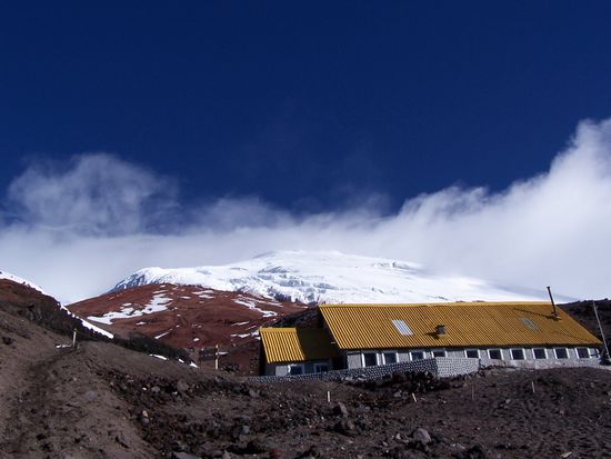 schoenstes Wetter am Tag vor dem Gipfelversuch...