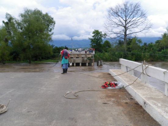 2 stunden vorher noch die grenzbruecke gewesen...