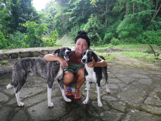 unsere staendigen begleiter waehrend der 2 tage @ plya madeira