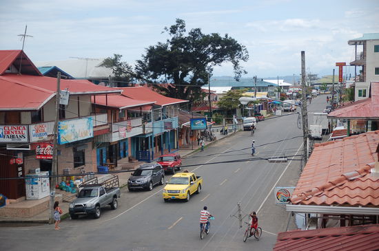Blick von unserem Balkon aus...