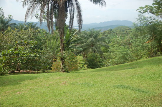 Garten mit Blick aufs Meer