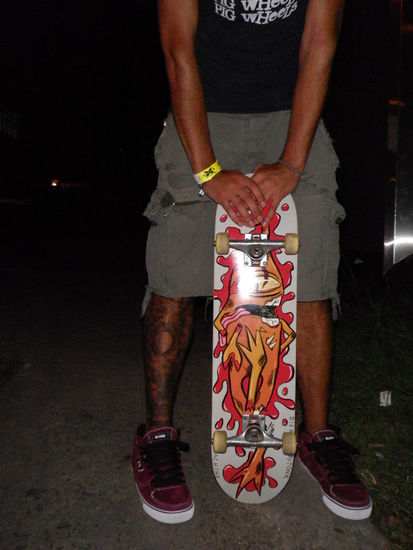 2,5 Monate spaeter und vier Laendern weiter suedlich endlich wieder mit Board on Tour...