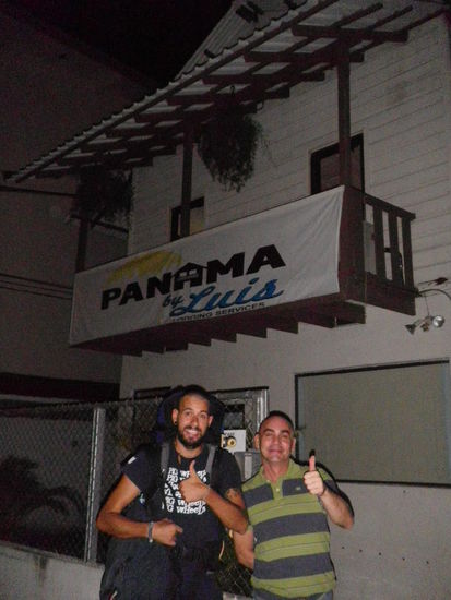 Abschied vom Hostel und Omar, unserem witzigen Vorgesetzten aus Venezuela...