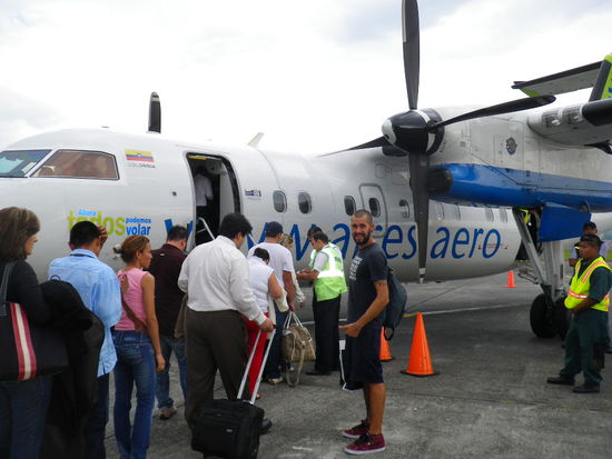 Riesige Maschine und scheinbar trotzdem kein Platz fuer meinen Rucksack...