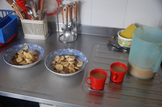 Fruehstueck as usual...