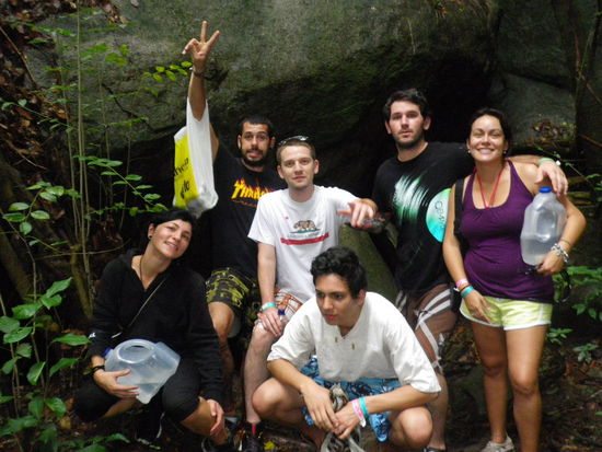 us, alan, carlos and local dudes...