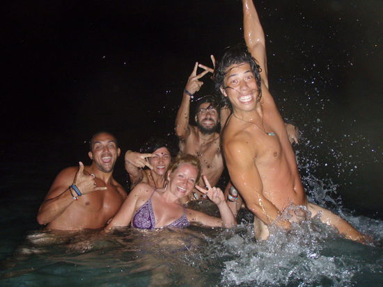 getting naked in the end of te world...