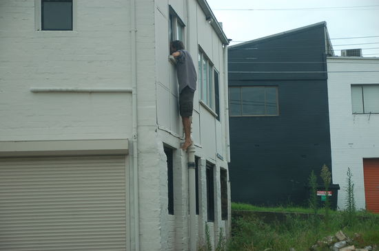 Unsere Couchsurfgelegenheit Ash auf der Suche nach ner neuen Bleibe...