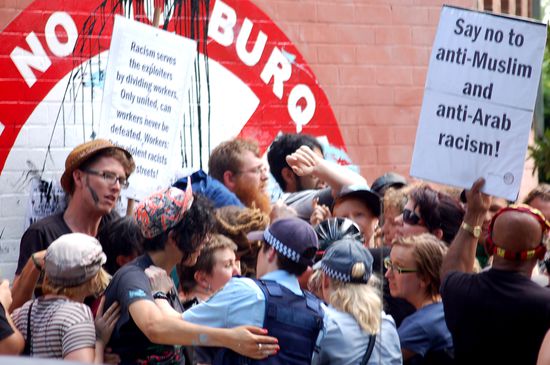 escalating protests...