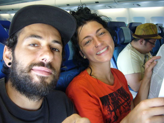 und n paar tage spaeter schon auf dem weg nach hongkong...