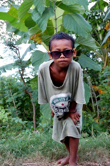 Nach ca. 10 min hat mir dieser Chico erst wieder meine Brille rausgerueckt...