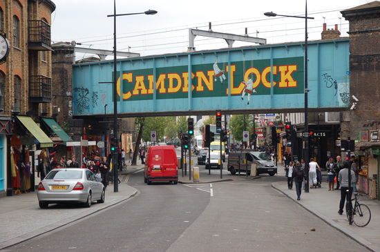Camden Town. Touriviertel Londons