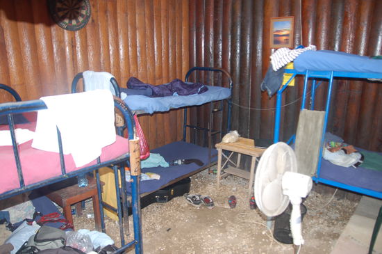 Unser Dormroom im Hostel in Flores