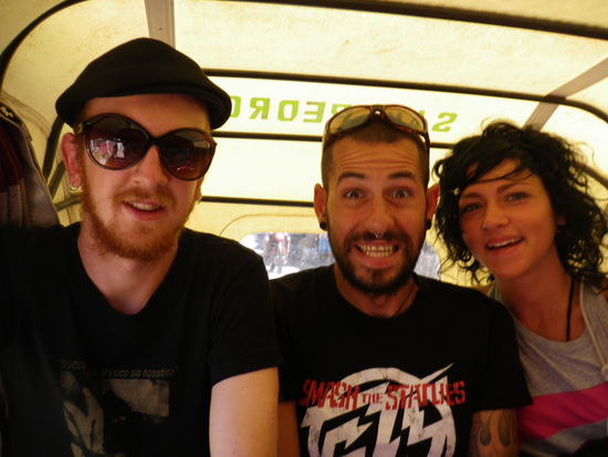 on our way back in da tuk-tuk