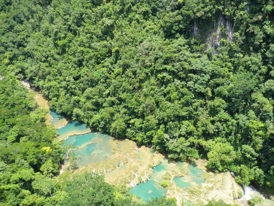 Naturpools in Semuk Champey
