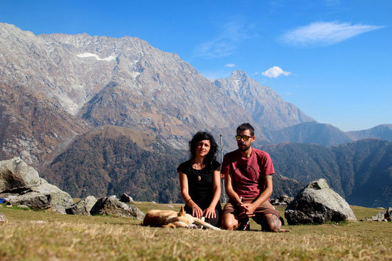 on top in triund