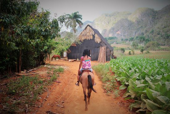 vorne simone; rechts tabaco aka die größte industrie und der stolz des ganzen landes