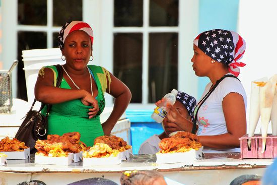 Team America am Chickenstand