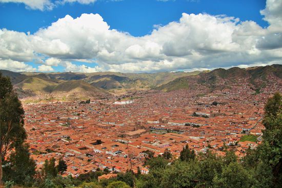 Cusco von oben