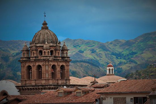 Eine der vielen Kirchen Cuzcos
