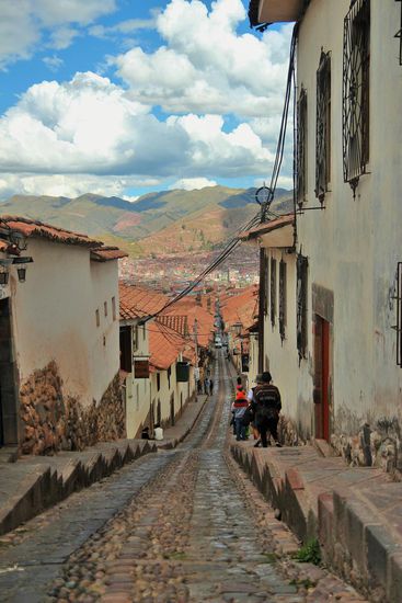 Der Stadtteil San Blas. Leider war uns nicht bewusst, dass der recht entspannte Stadtteil mit viel viel Treppenlaufen verbunden ist.