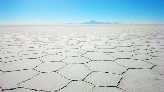 Die größte Salzwüste der Welt...