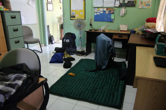 Unsere Schlafgelegenheit