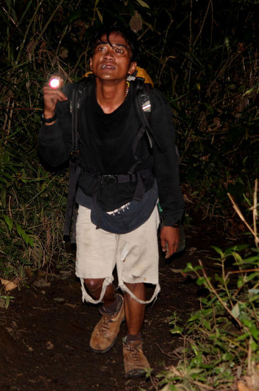 nac ca. 20 min schon leicht im Arsch