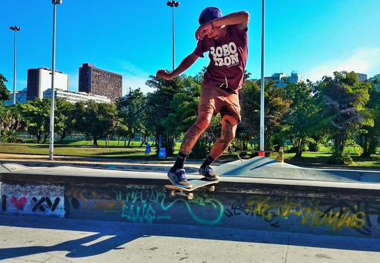 Der Skatepark am Strand