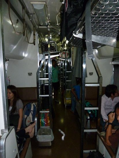 Noch mal unser Abteil....