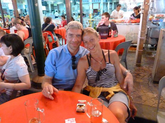 Nach dem Rennen in Kuala Lumpur, Chinatown