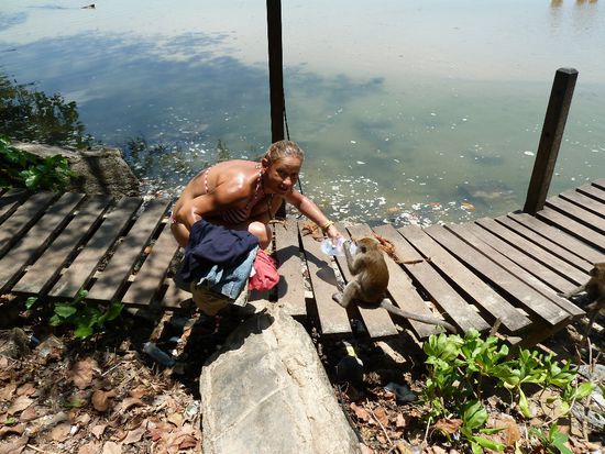 Der Bursche hatte Durst....