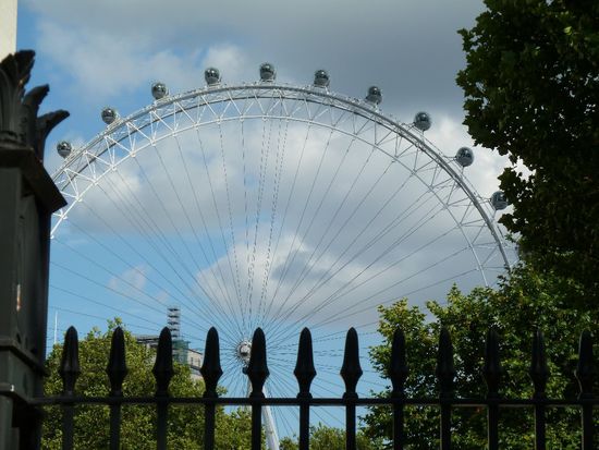 London eye aus der Ferne