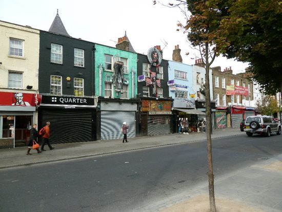Auf dem Weg zum Camden market