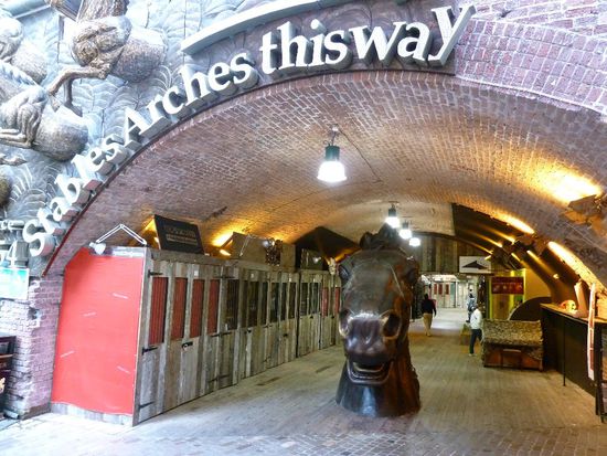 Camden Market - vor dem Ansturm der Touris...