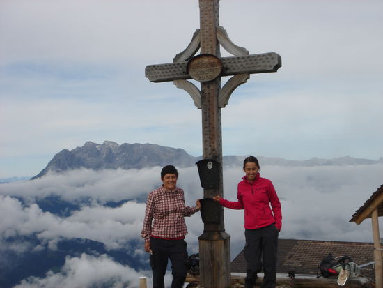 Im Hintergrund der Hochkönig!