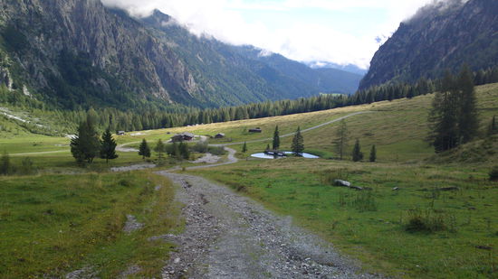 Abstieg ins Lammertal
