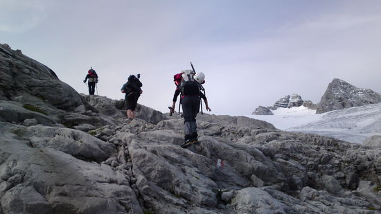 Auf in Richtung Gletscher