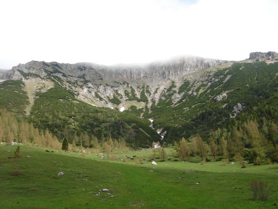 Die Rax - oben Nebel unten Sonne