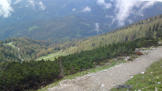 Wir haben niemanden getroffen an diesem Tag!