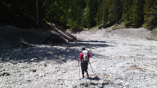 Jetzt fließt da kein Schmelzwasser mehr...