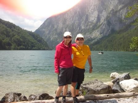 Am Leopoldsteinersee!