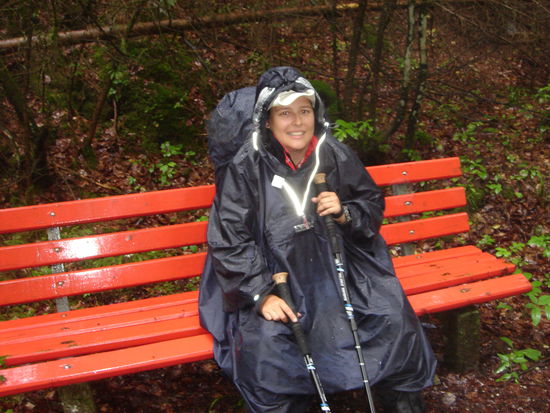 Der Regen kümmert uns mittlerweile net mehr wirklich... wir sehen eher andere die darüber unglücklich sind!!