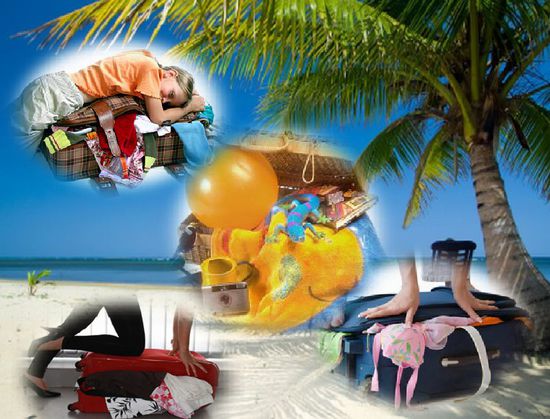 Nichts vergessen!?
Alles im Koffer...... nichts vergessen?