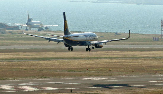 Ryan Air war auch da 