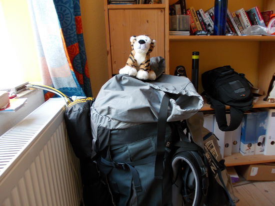 Der Rucksack ist gepackt!