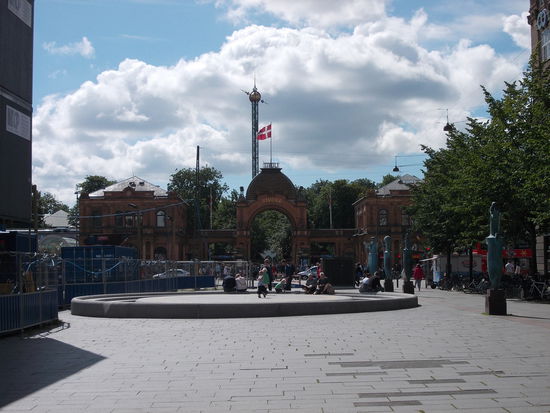 Eingang vom Tivoli in Kopenhagen
