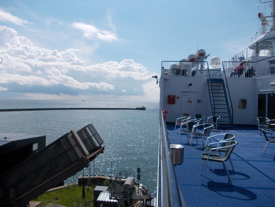 Blick Richtung Puttgarden